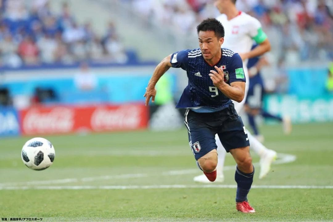 【高校時代】滝川第二高校　岡崎慎司選手サッカーゲームシャツ