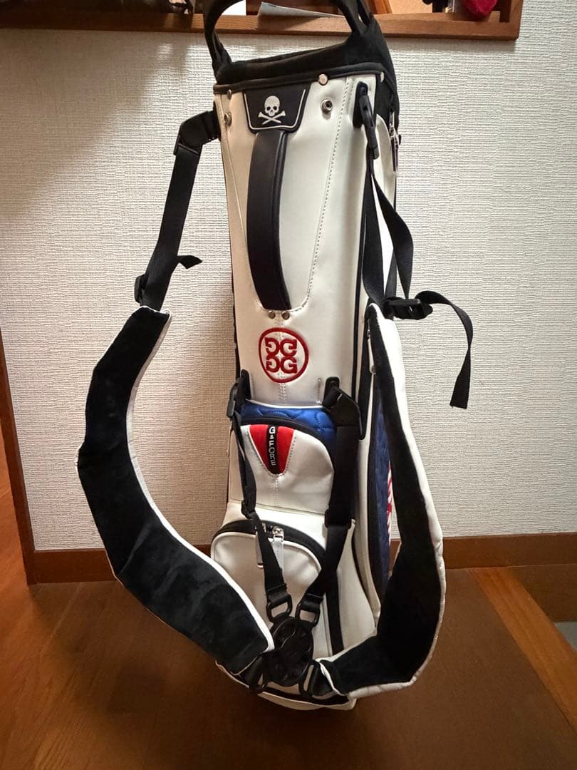 新品 G/FORE スタンドキャディバッグ ホワイト/ネイビー
