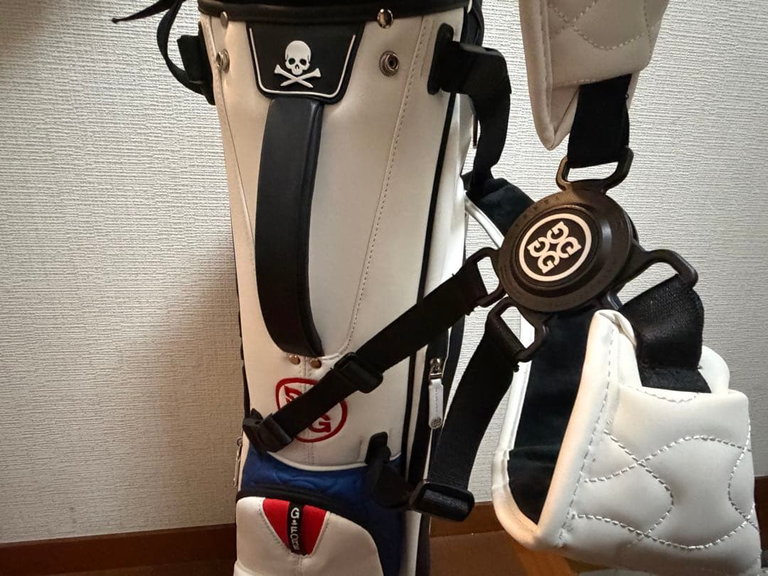 新品 G/FORE スタンドキャディバッグ ホワイト/ネイビー