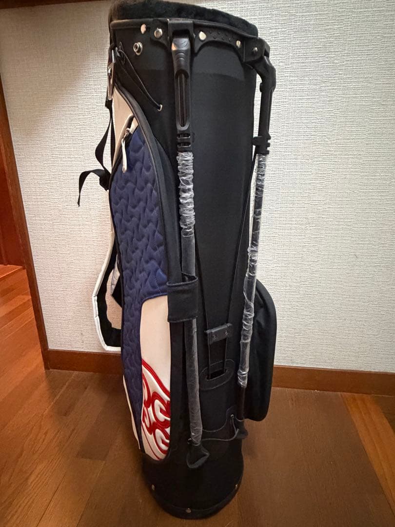 新品 G/FORE スタンドキャディバッグ ホワイト/ネイビー