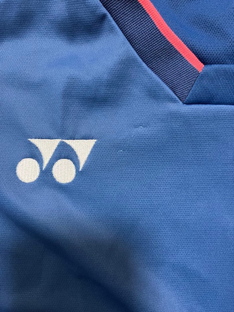 YONEX バドミントンウェア M ネイビー 日本代表モデル ノースリーブ