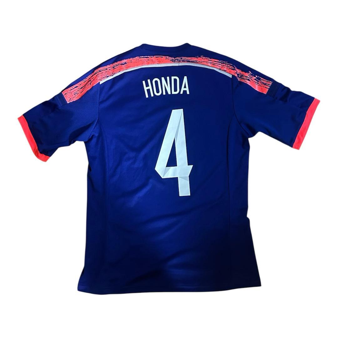 【美品】日本代表 2014 W杯 本田圭佑 ユニフォーム L 正規品 限定品