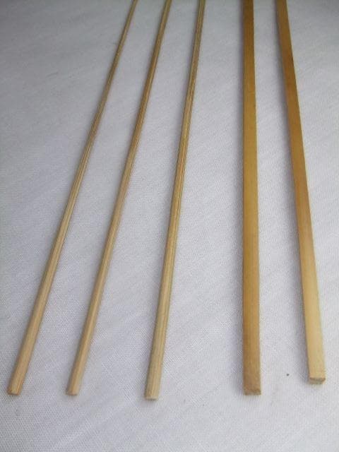 和竿　竹竿　タナゴ竿用　古竹矢竹　削り穂先素材　②