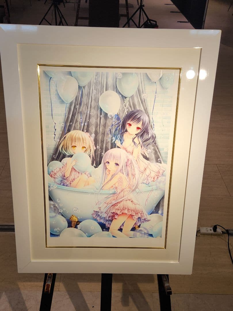 てぃんくる　版画　天使の3P！　アールビバン