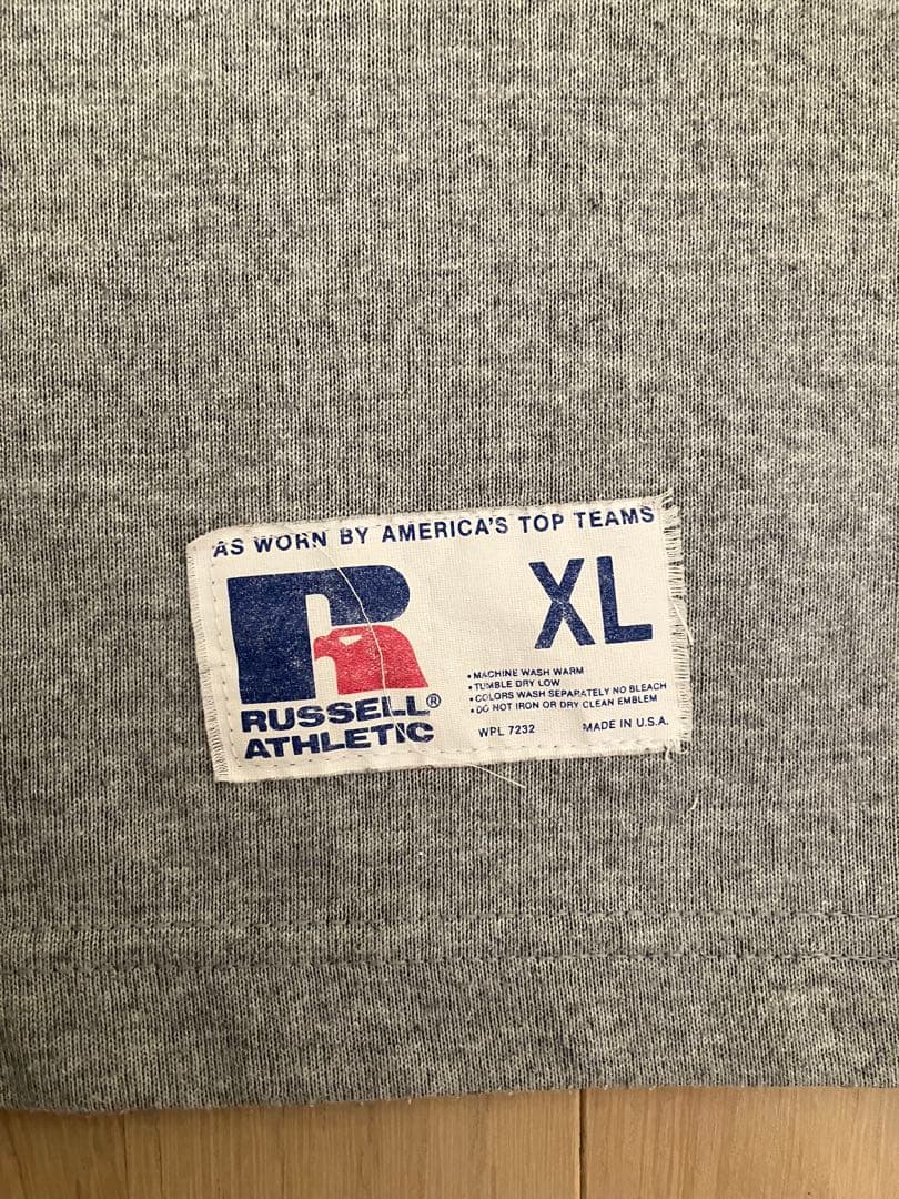 RUSSELL ATHLETIC ×ＬＬbean グレー XL フットボールT