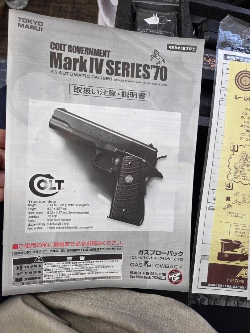 東京マルイ GLOCK 26　ガス モデルガン　mark Ⅵ series70