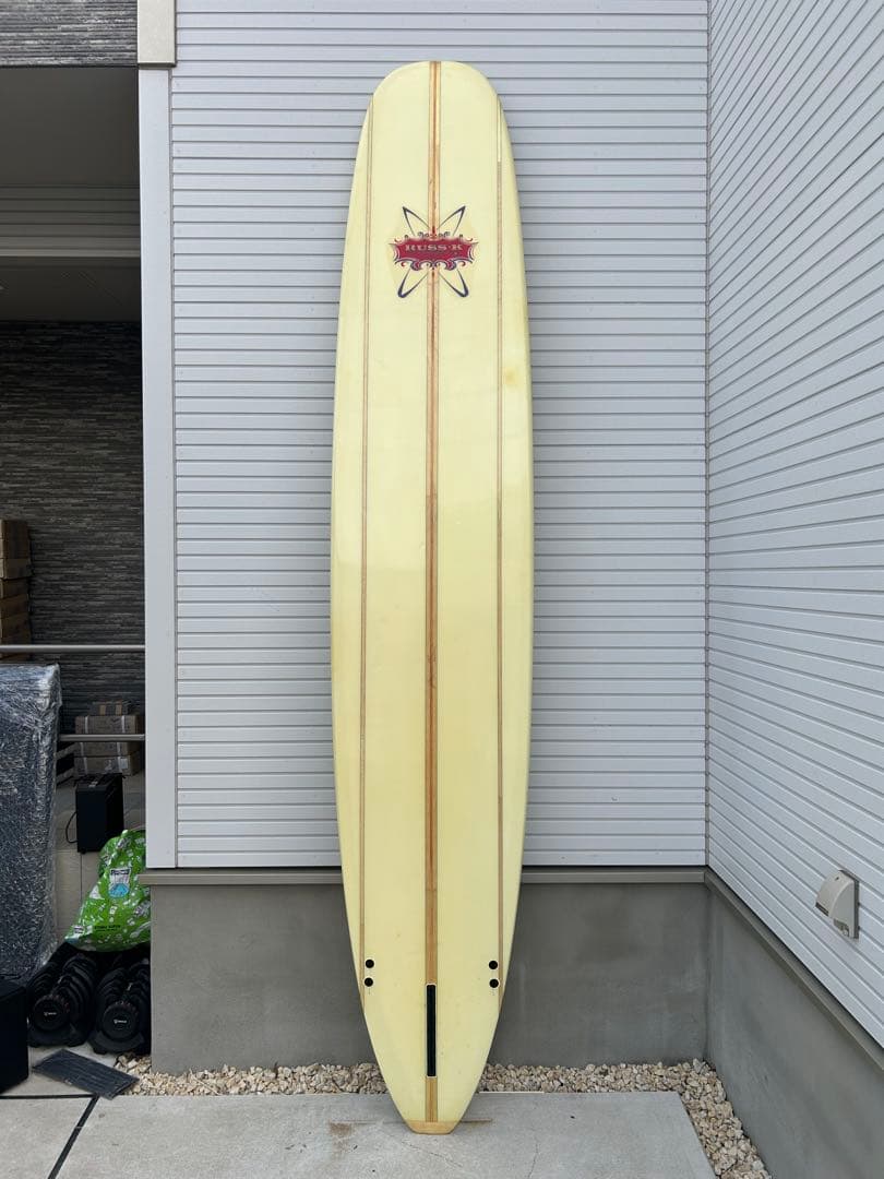 RUSS-K ロングボード イエロー 330cm カバー付き