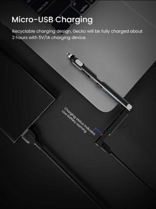 WUBEN E61 Black USB充電式LEDペンライト多機能戦術ライト