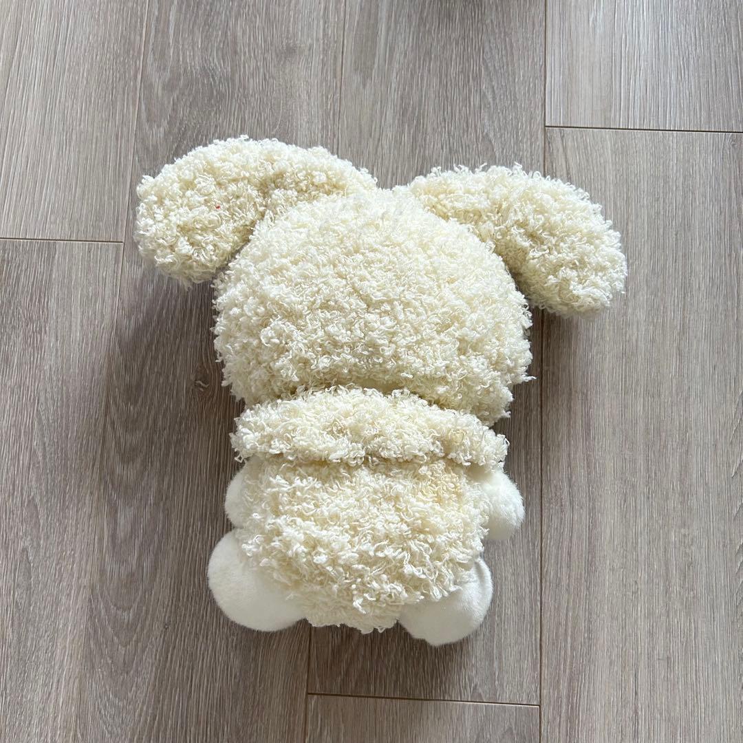 ビビティックス限定品　ハローキティ　キティちゃん　ぬいぐるみ　うさぎ着ぐるみ　白