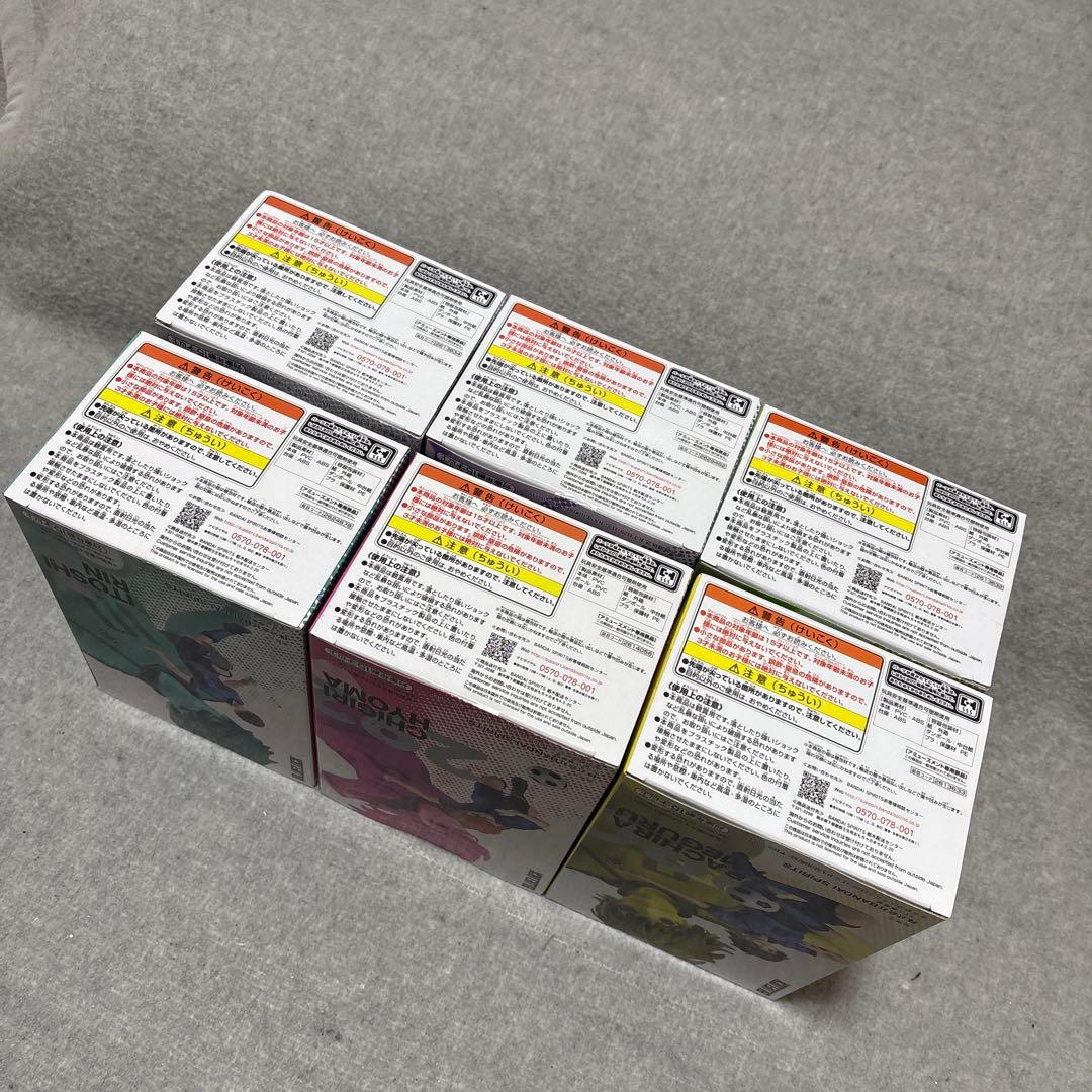 ブルーロック　フィギュア　6種セット　潔　蜂楽　凛　玲王　凪　千切