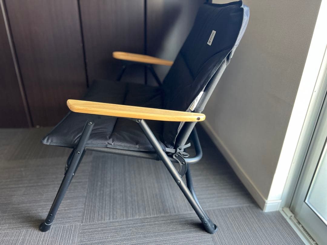 DOD オヤコチェア OYAKO CHAIR折りたたみ式チェア　ブラック