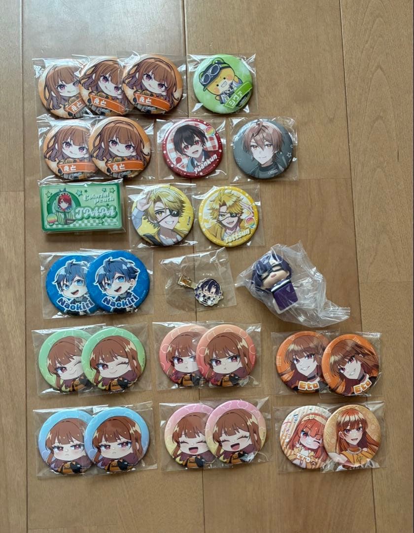 カラフルピーチ　缶バッジまとめ売り