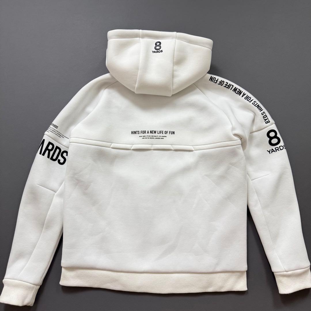 8yards Tagline Hoodie 2G ゴルフ メンズ アウター 白