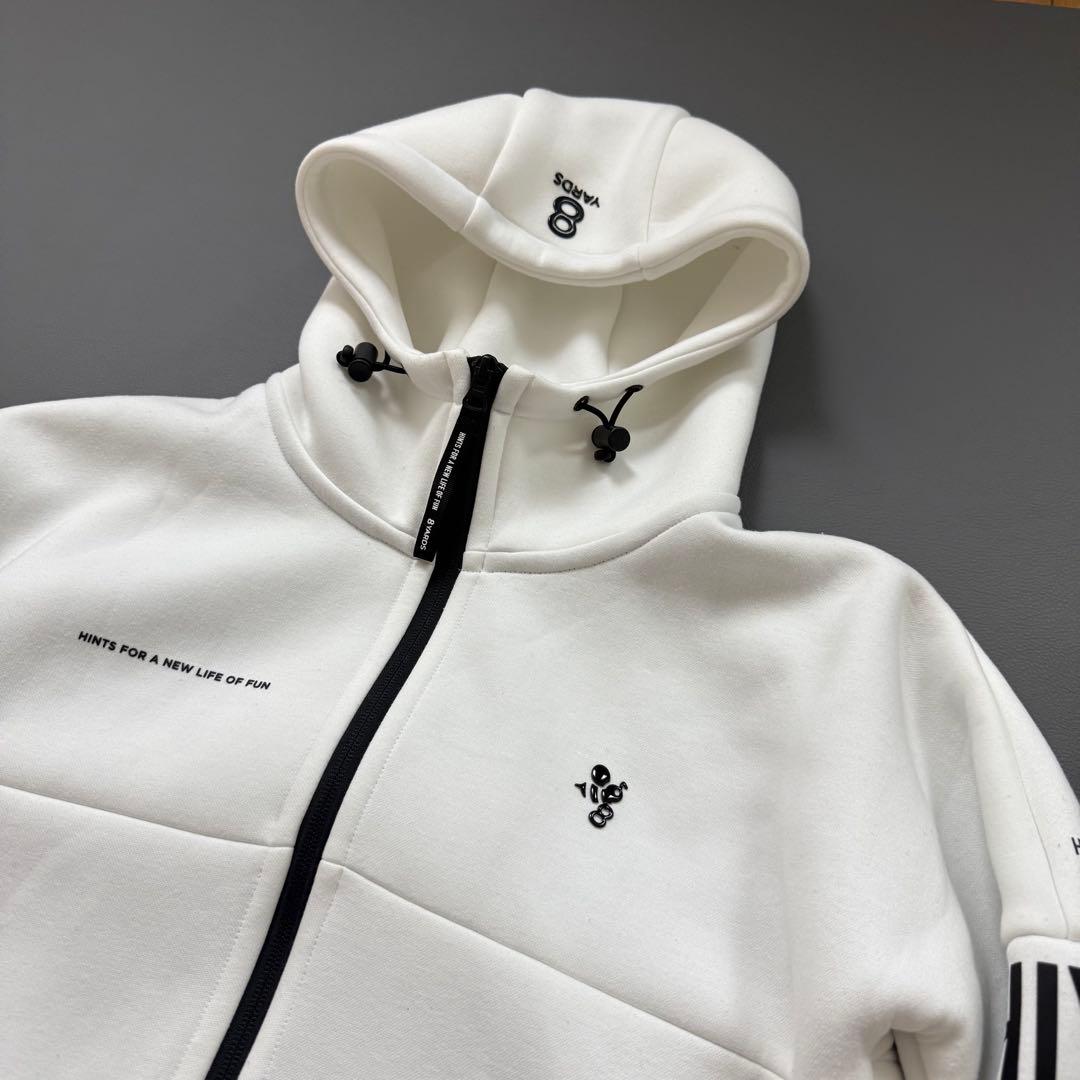 8yards Tagline Hoodie 2G ゴルフ メンズ アウター 白