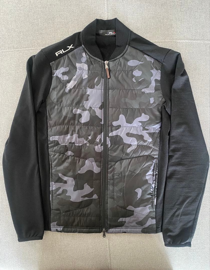 美品★ラルフローレン RLX カモフラ 迷彩柄 ジップアップ XS