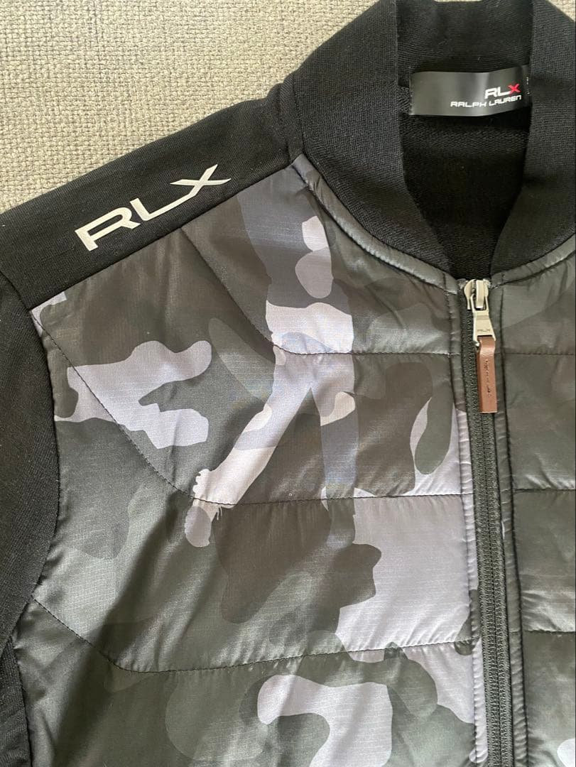 美品★ラルフローレン RLX カモフラ 迷彩柄 ジップアップ XS