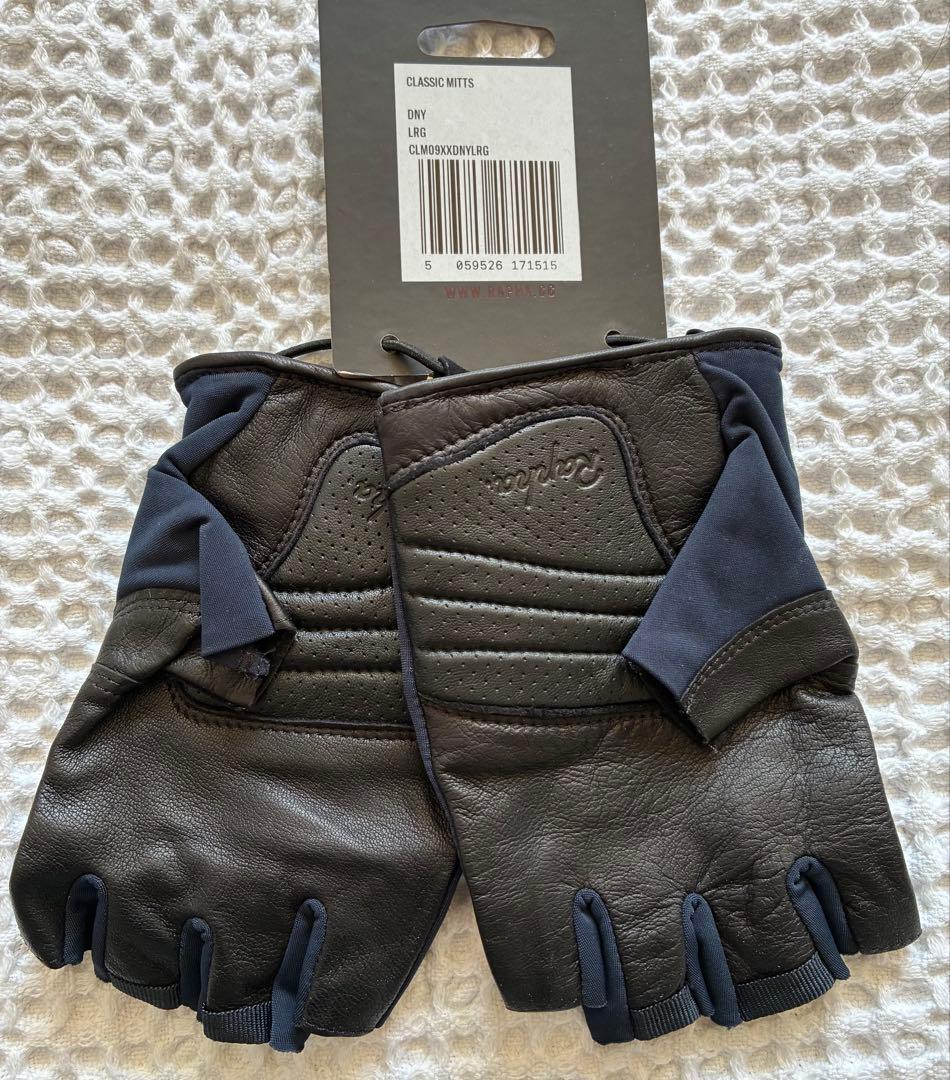 新品　Rapha CLASSICミット　グローブ　Lサイズ　dark navy