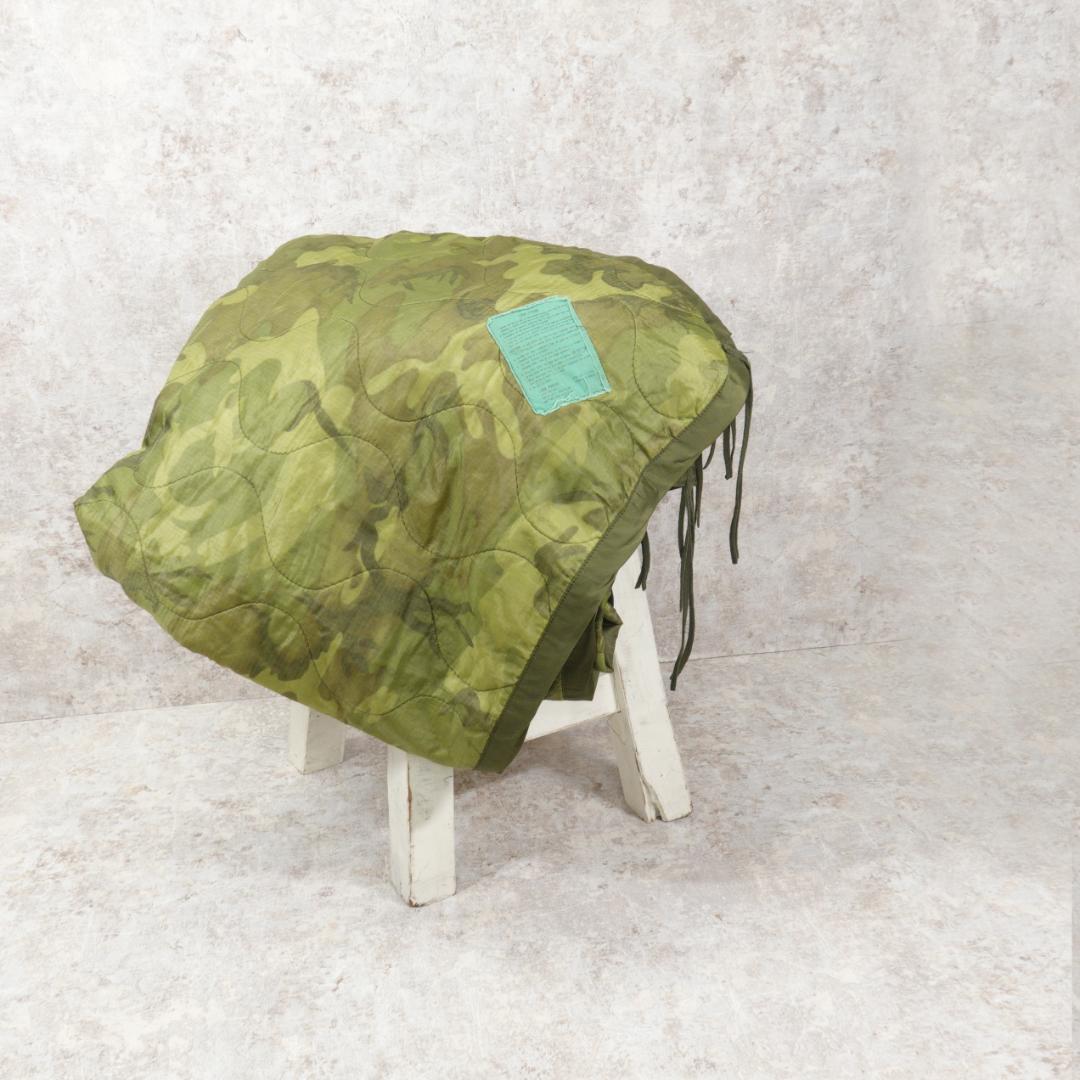 70s US Army ポンチョライナー カモフラ ヴィンテージ 実物 2