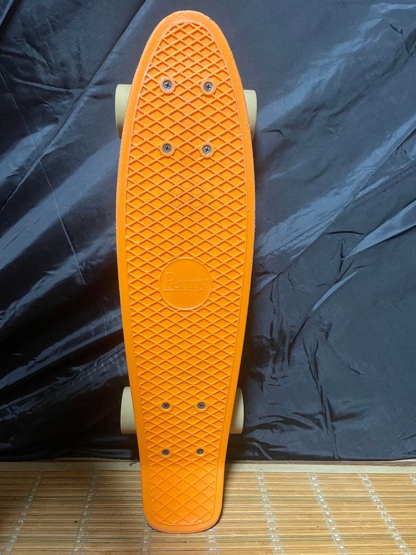 Penny 正規品 スケートボード 22インチ オレンジ メンテナンス済み