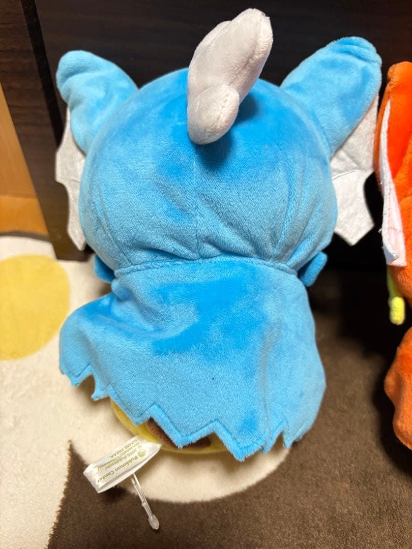 3点セット　ギャラドスごっこピカチュウ コイキング　ぬいぐるみ　ポンチョ