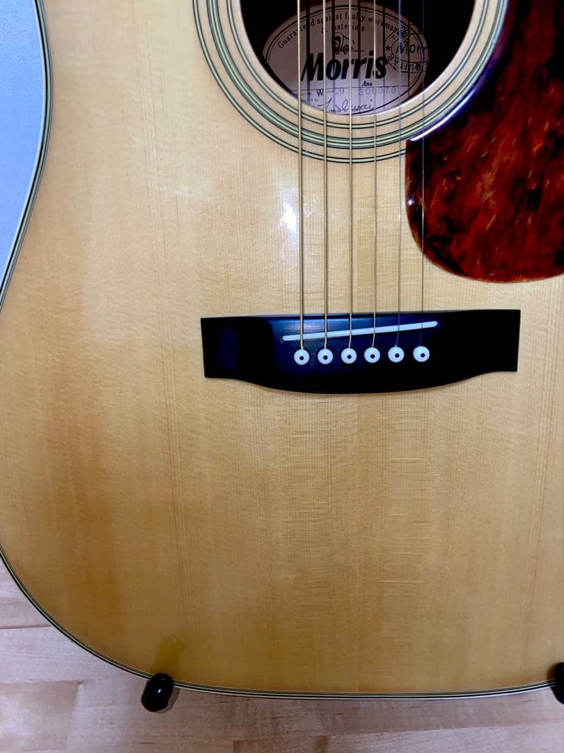 お正月価格‼️美品　Morris W20 1970年代 ピックカード新品‼️
