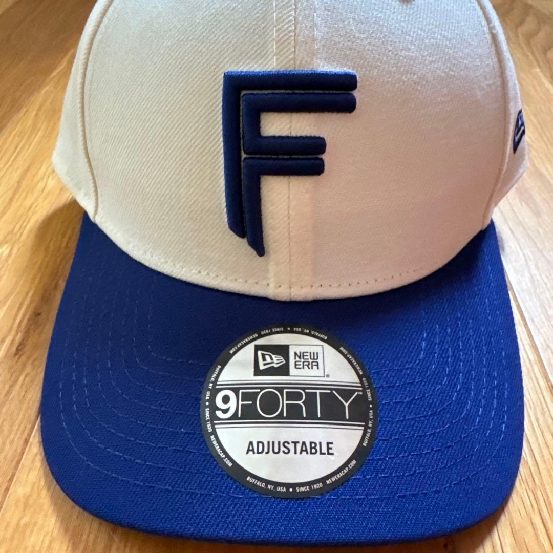 北海道日本ハムファイターズNEW ERA 9fortyキャップ　ブルー×ホワイト