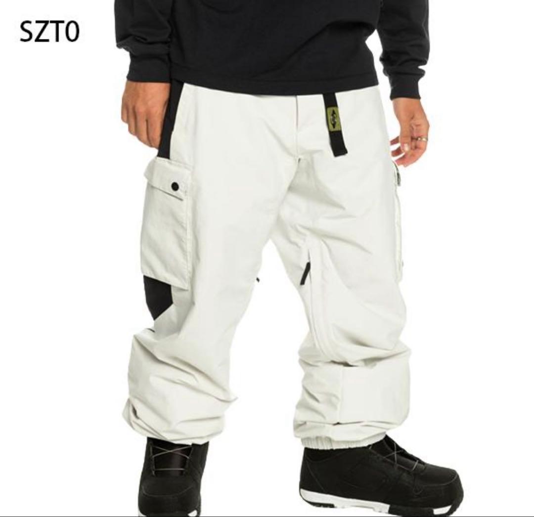 新品未使用　QUIKSILVER クイックシルバー　カーゴパンツ　白