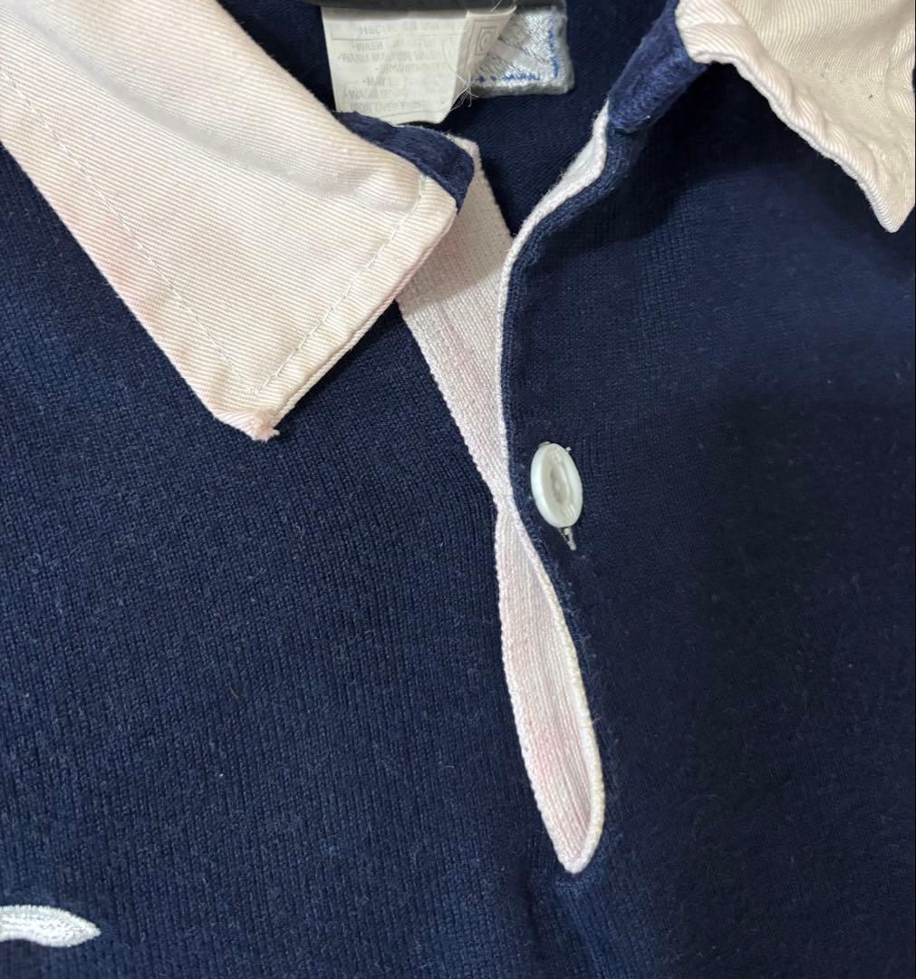 Canterbury　刺繍ロゴ　プリント　スコットランド代表　ラガーシャツ