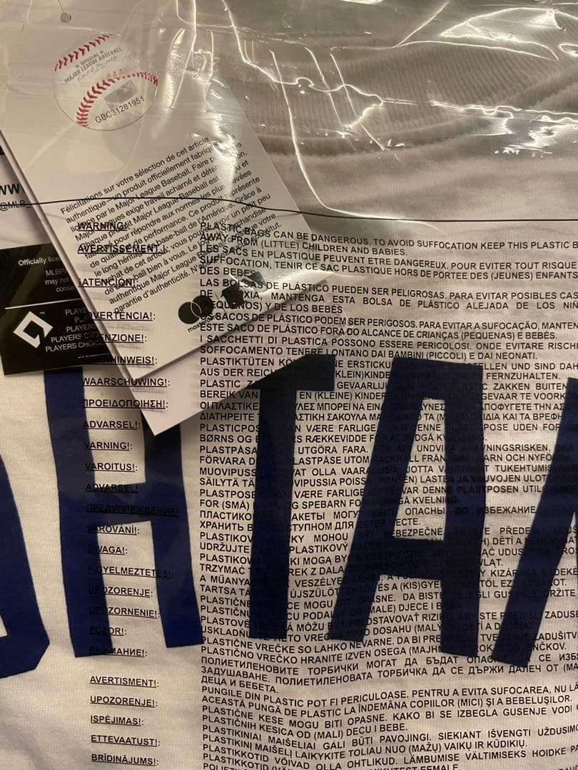 【ラスト1点！MLB公式正規品】ドジャース 大谷翔平 背番号Tシャツ ナイキ