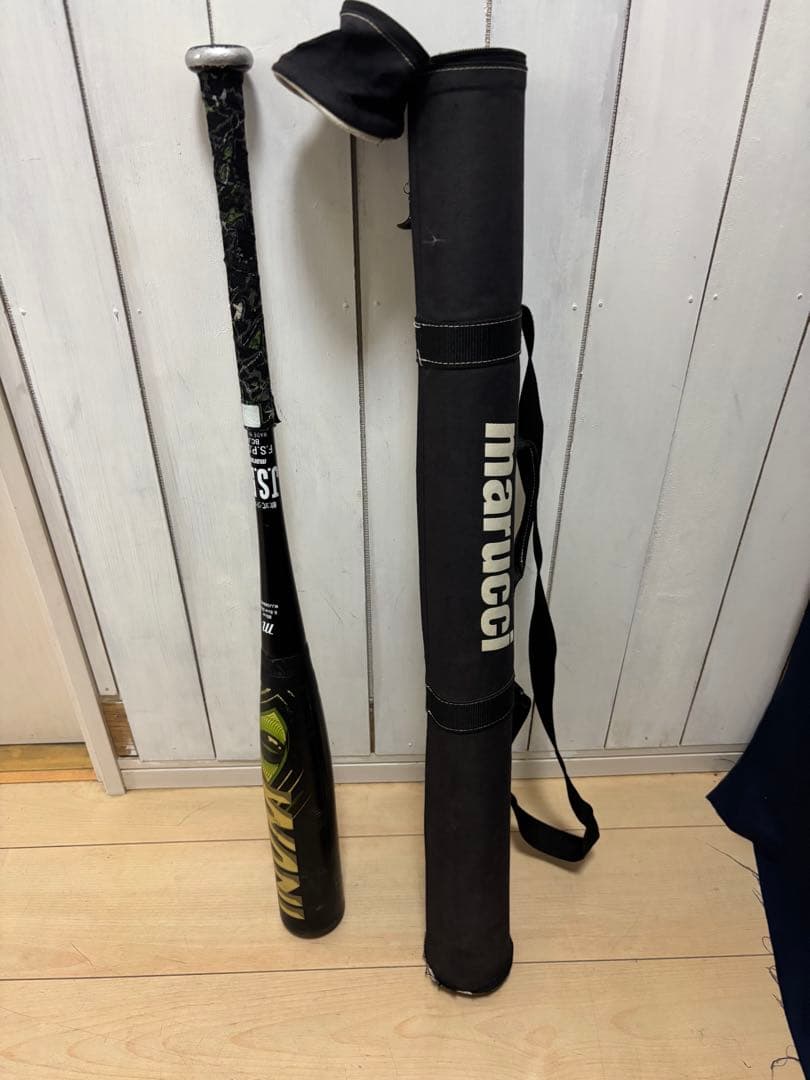 marucci 軟式バット 80cm MJJSBBWJ 黒ワニ　少年野球用