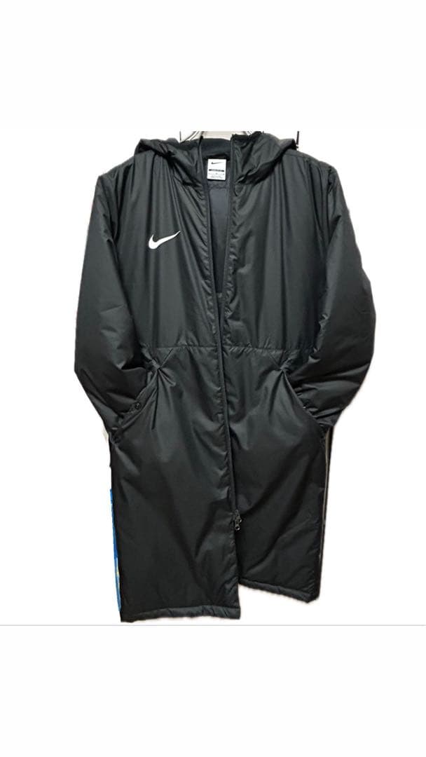 Nike ブラック ベンチコート