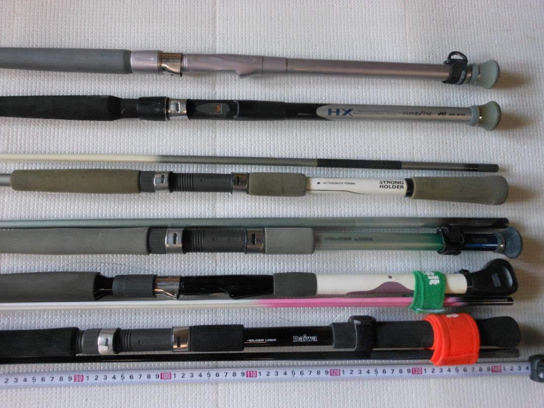 船竿 　中通し竿　まとめて６本セット