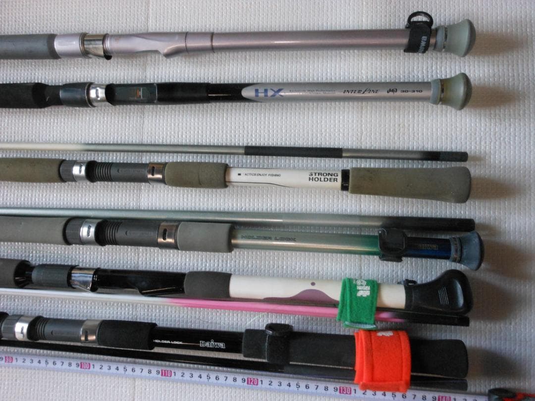 船竿 　中通し竿　まとめて６本セット