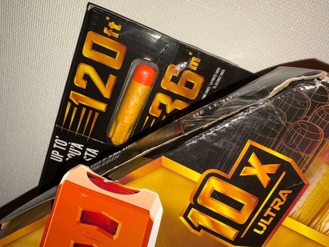 絶版　ほとんど未使用　弾欠品　nerf ナーフ ウルトラ Hasbro