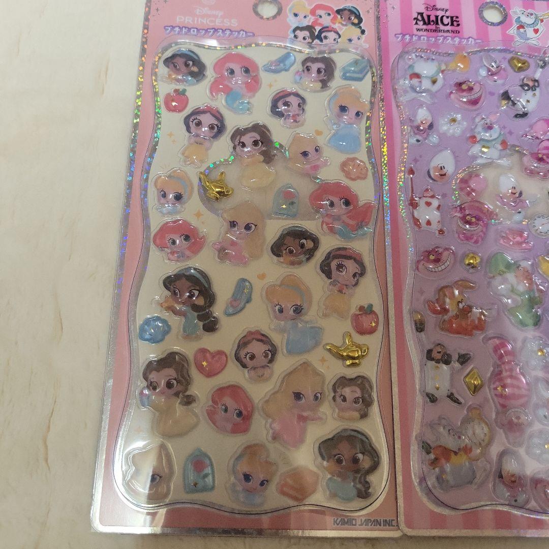 【正規品】プチドロップシール　ディズニー　9つセット