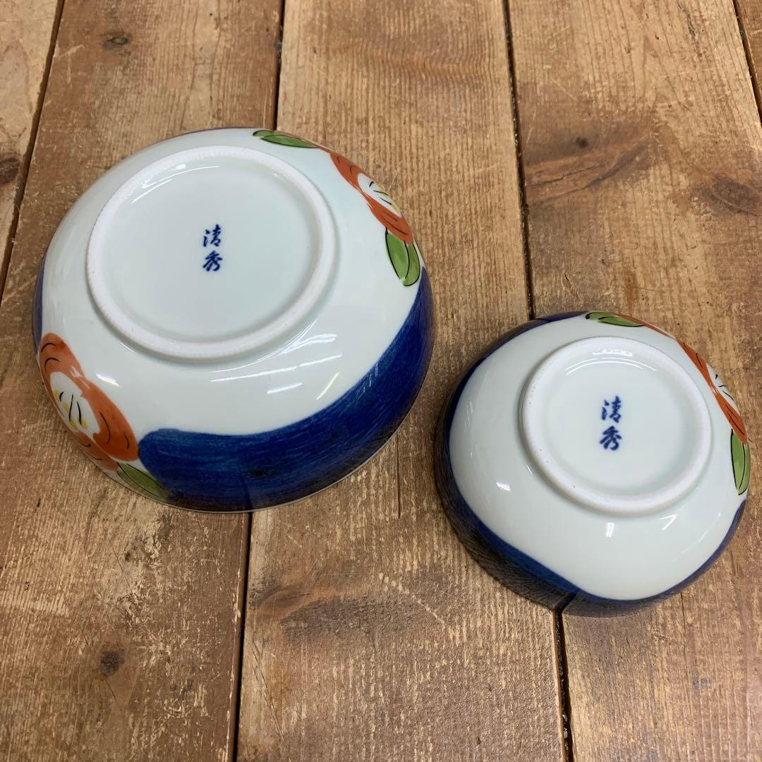 D-5 【未使用・木箱入り】特選 器 煮物鉢＆小鉢 ペア5客セット（計10点）