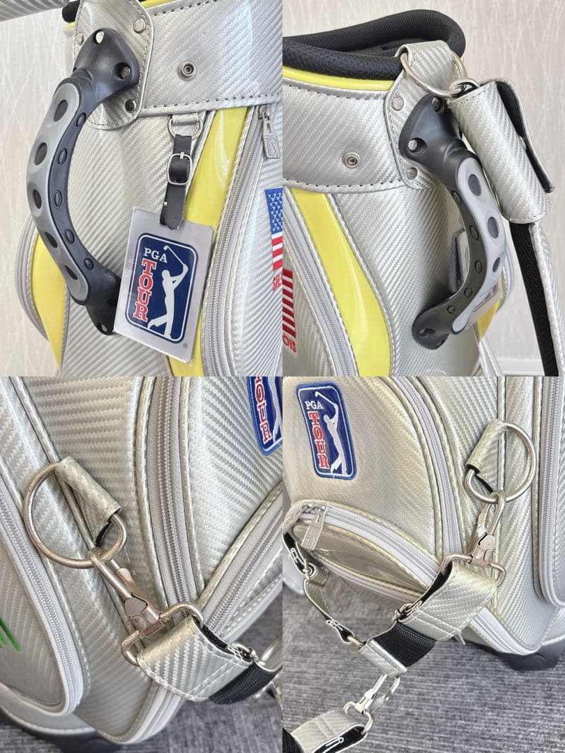 美品❗️JOHNDEERE/9.5型 3点式 PGA TOUR キャディバッグ