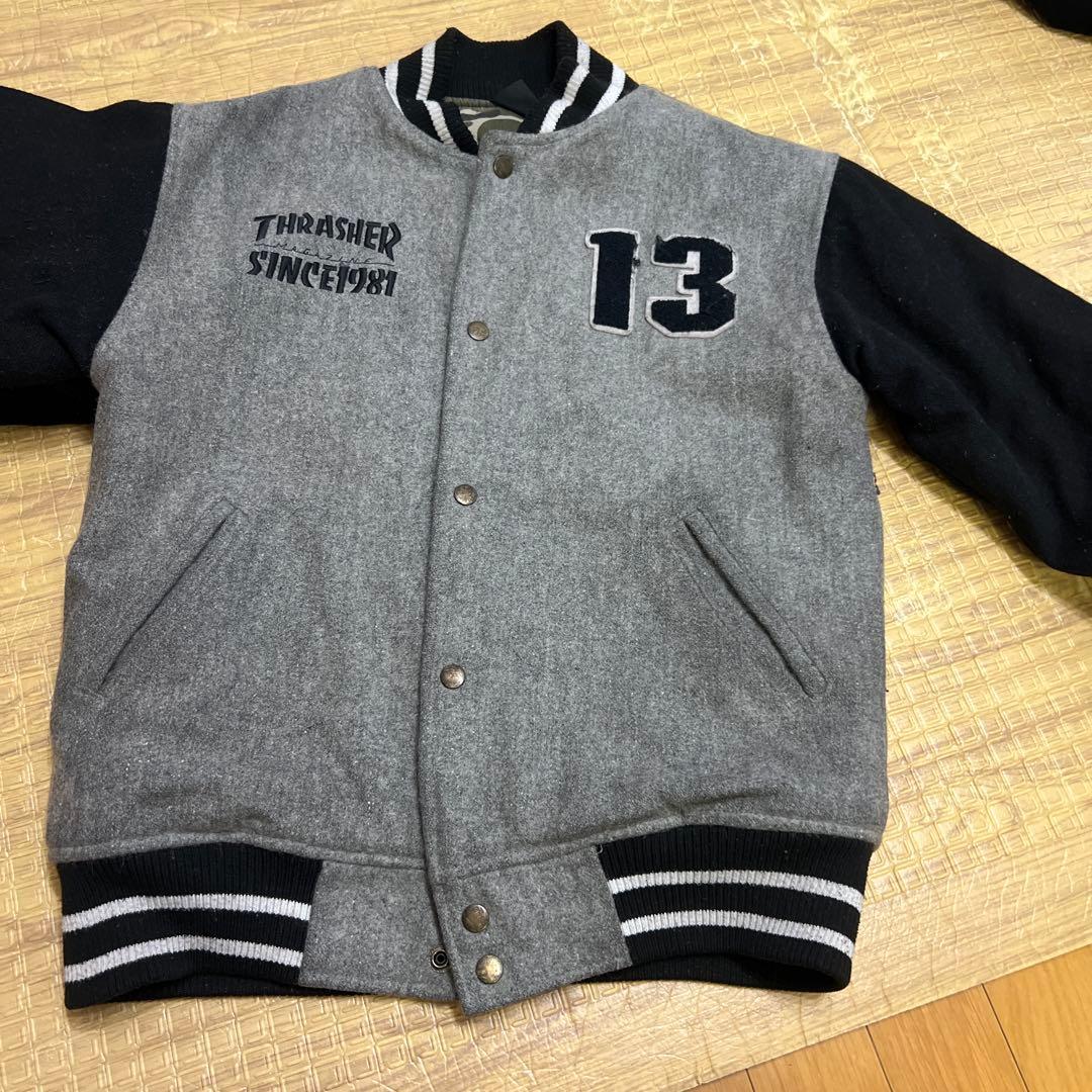 THRASHER バイカラー スケートウェア