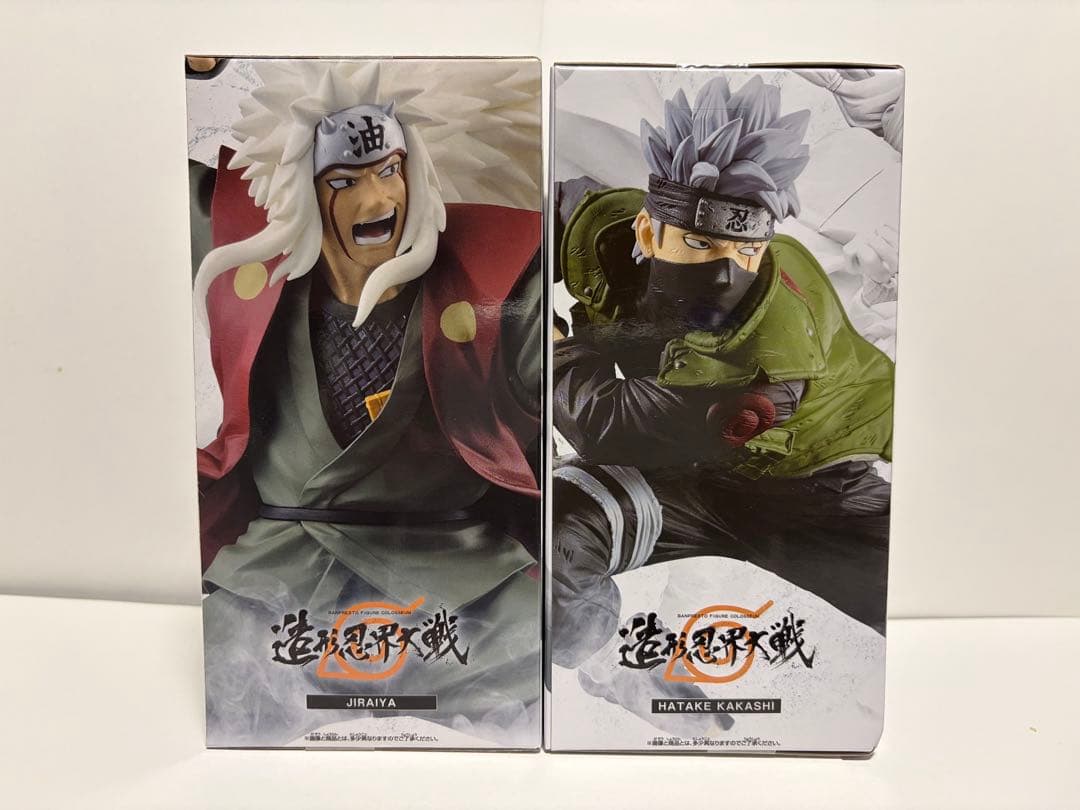 NARUTO-ナルト- 造形忍界大戦　自来也・カカシ　セット