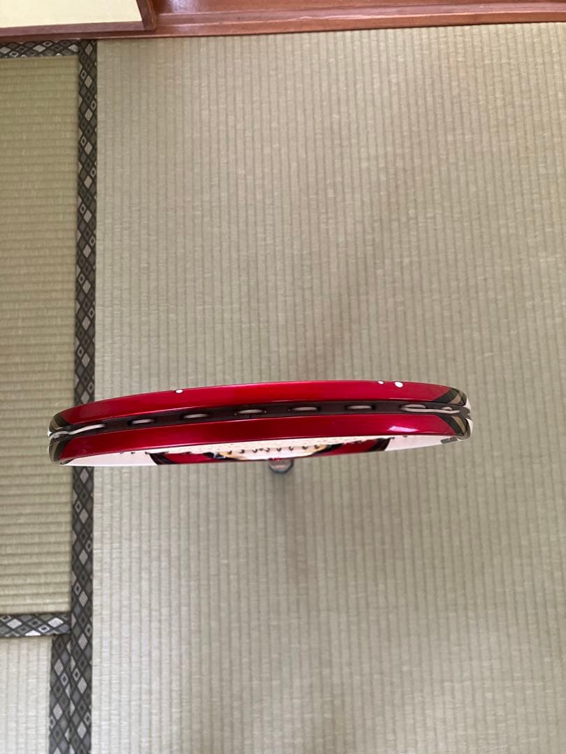 ソフトテニス　ラケット　ジストZZ　赤　金