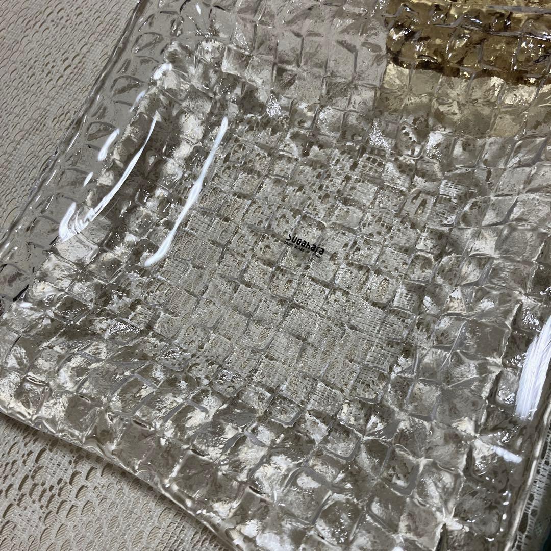 Sghr スガハラ　グリッドプレート　深皿　3枚セット