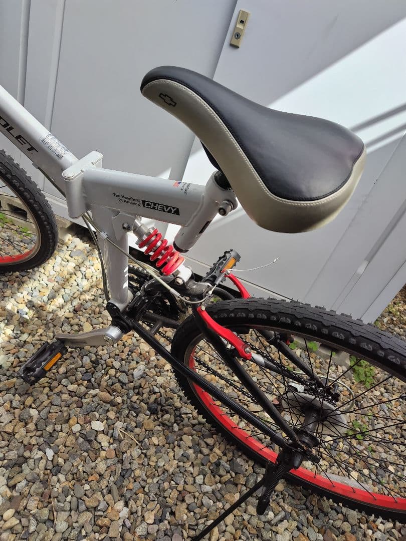 引き取り限定シボレーMTB折りたたみマウンテンバイクCHEVROLETCHEVY
