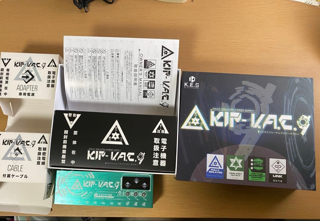 K.E.S KIP-V.A.C.9 エフェクター用パワーサプライ