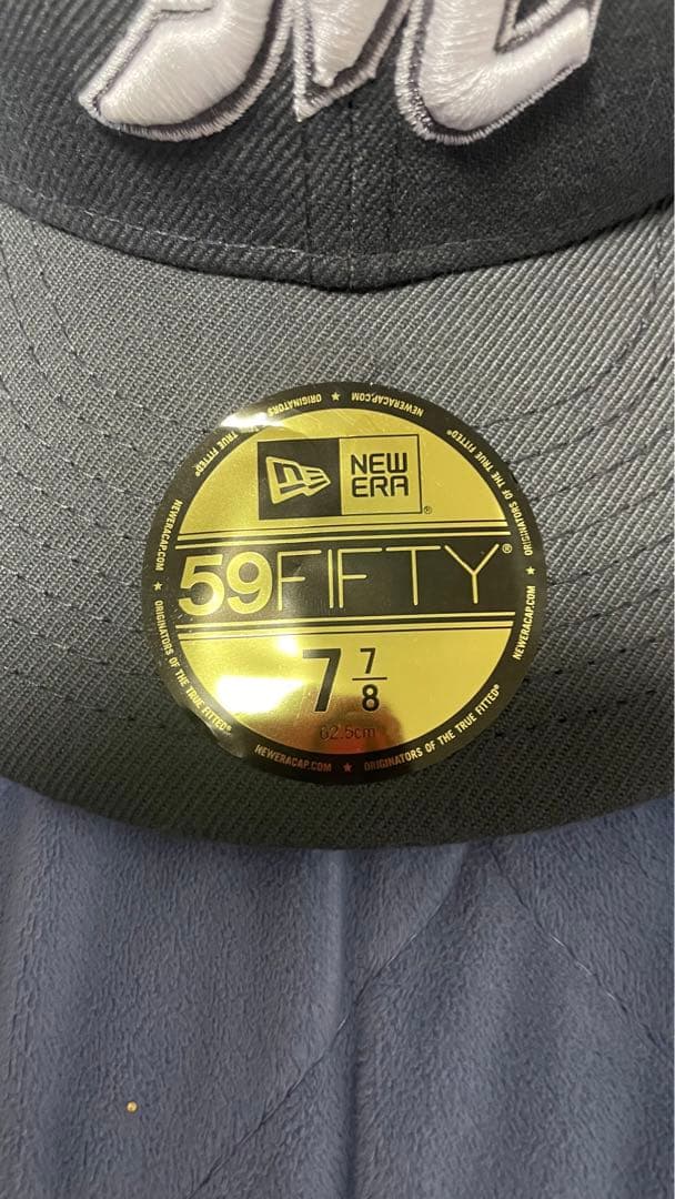 New era 千葉ロッテマリーンズ　7 7/8 グレー