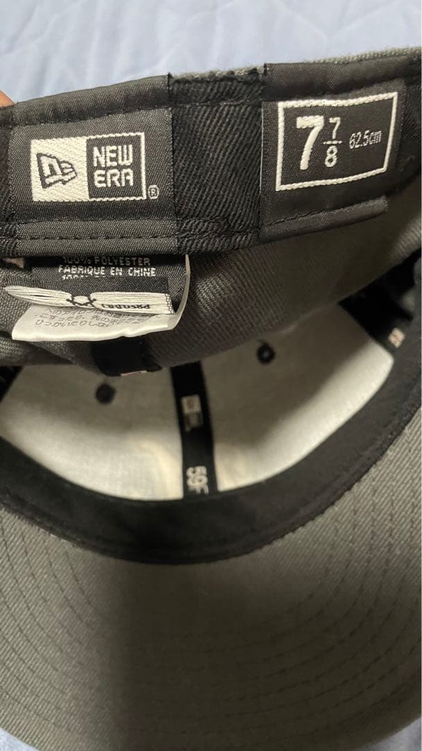 New era 千葉ロッテマリーンズ　7 7/8 グレー