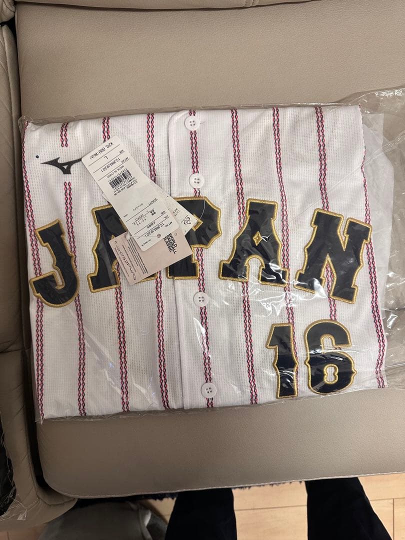 WBC 侍ジャパン　ユニフォーム　レプリカ　Lサイズ　大谷翔平16