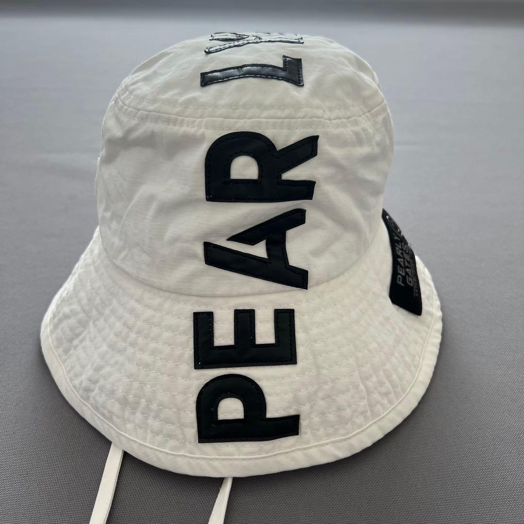 韓国限定モデル　PEARLY GATES パーリーゲイツ　紐付き　ハット　帽子