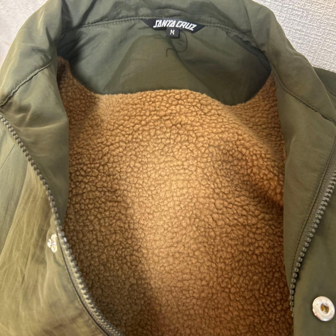★廃盤激レア★ santa cruz サンタクルーズ　コーチジャケット　フリース