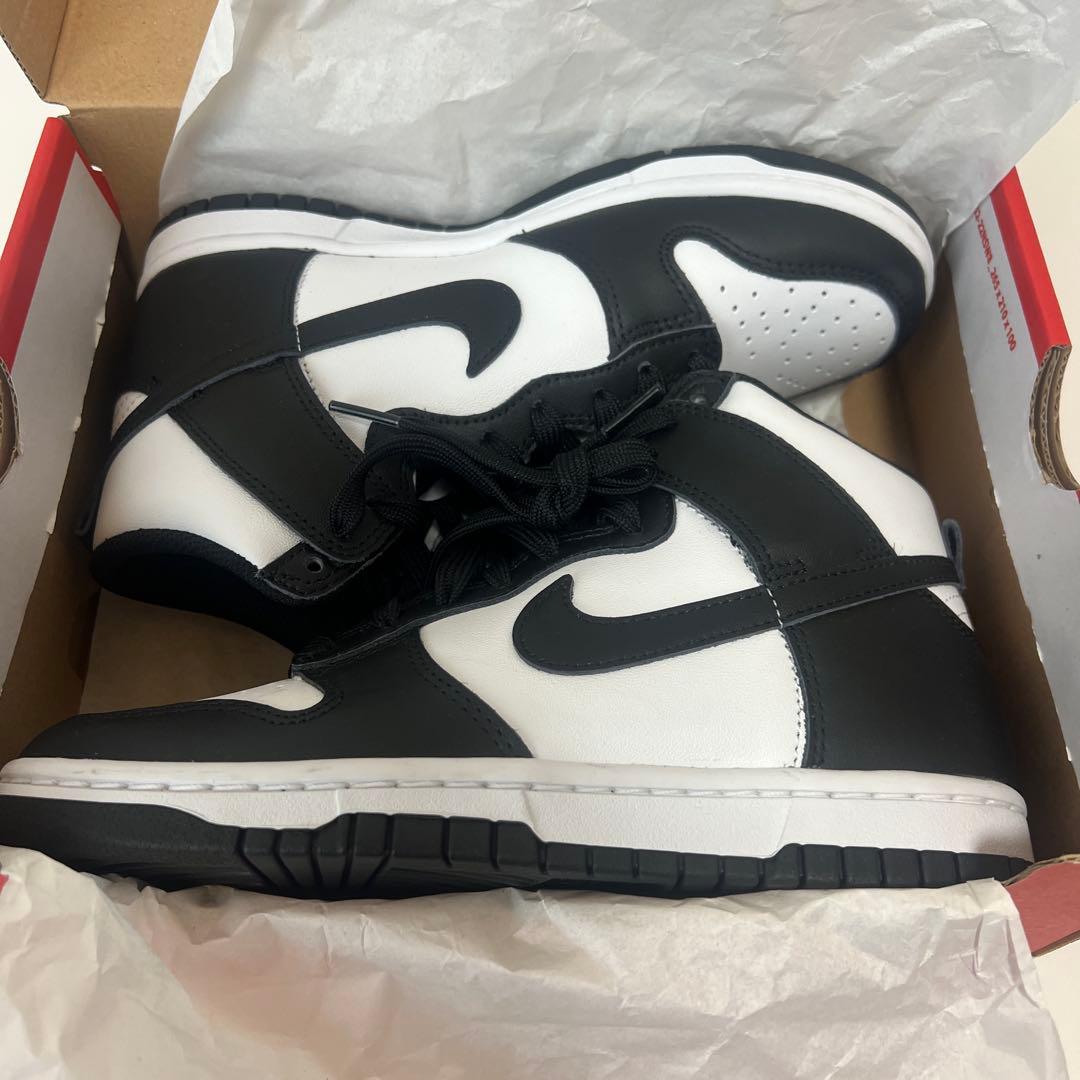 【未使用】NIKE DUNK HI RETRO PANDA 23cm パンダ