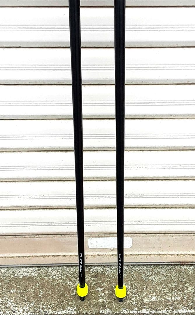 4KAAD クロスカントリースキーポール 145cm、140cm　2組セット
